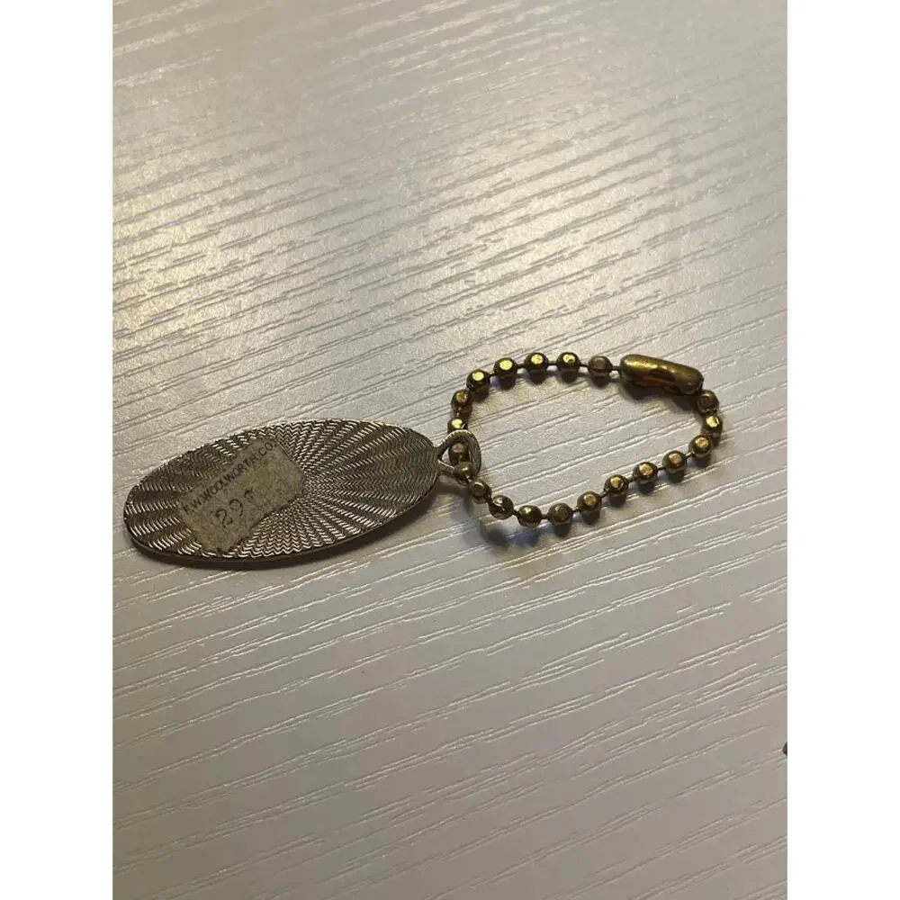 Vintage Brass‎ Name Keychain 